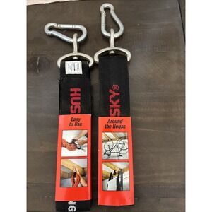 Husky 416907 Heavy Duty Hang-Alls 36 inch Straps 2 pack Up to 300 lbs